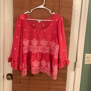 American eagle coral top